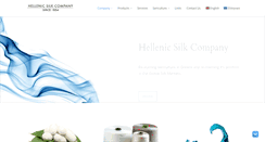 Desktop Screenshot of hellenicsilk.com